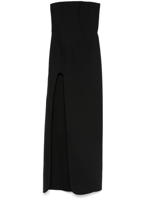 Strapless maxi dress - Black
