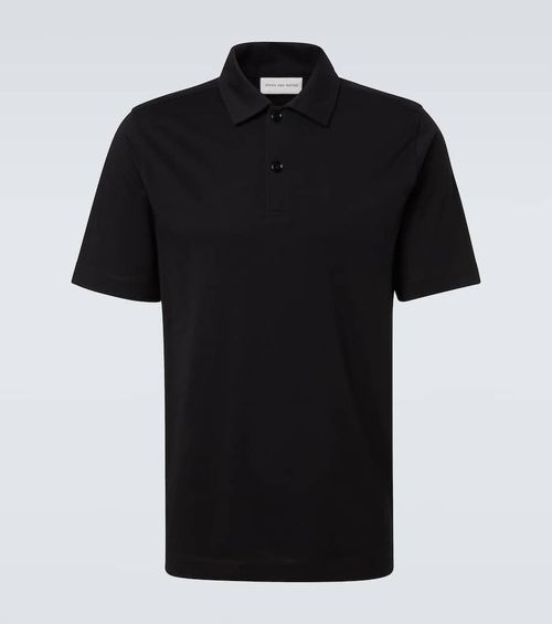 Cotton jersey polo shirt