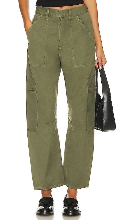 Citizens of Humanity Marcelle Cargo Pant in Olive. - 23 also