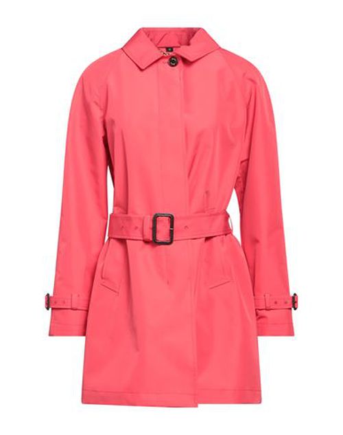 Sealup Woman Overcoat & Trench Coat Tomato red Size 4 Polyester
