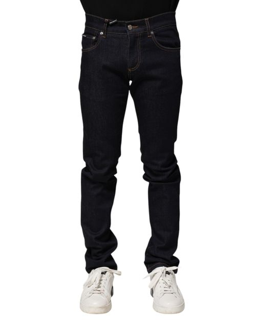 Skinny Denim Jeans — Black