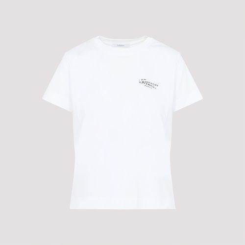 T-shirt in Cotton with Stamp Print