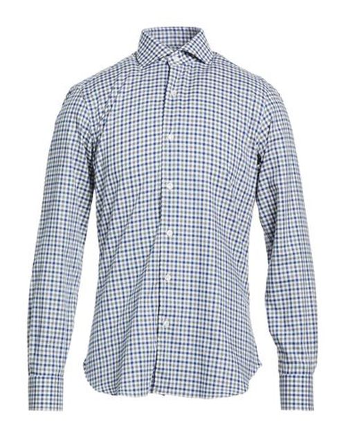 Culto Man Shirt Blue Size 15 ½ Cotton