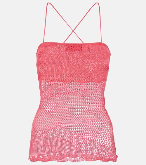Alba knitted cotton top