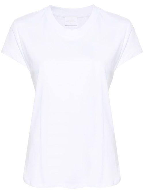 Crew-neck cotton T-shirt - White