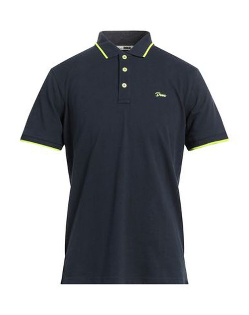 Man Polo shirt Midnight blue Size S Cotton