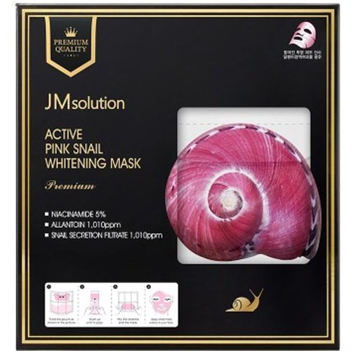 JMsolution - Active Pink Snail Whitening Mask Premiu