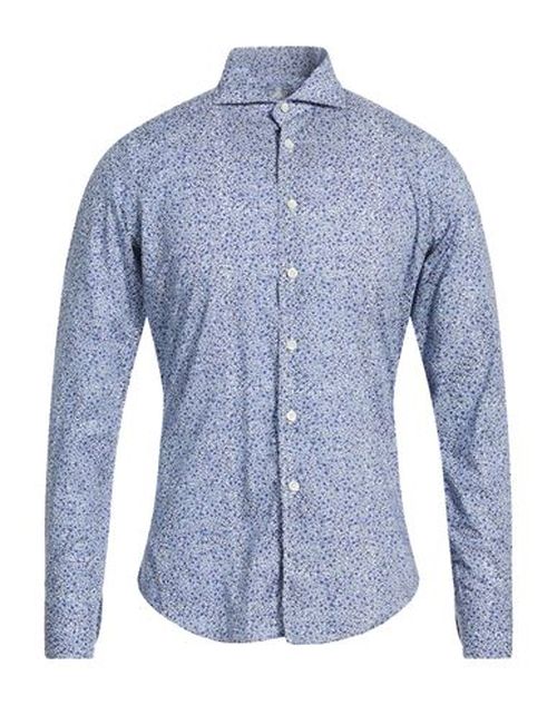 Man Shirt Azure Size 15 ½ Cotton