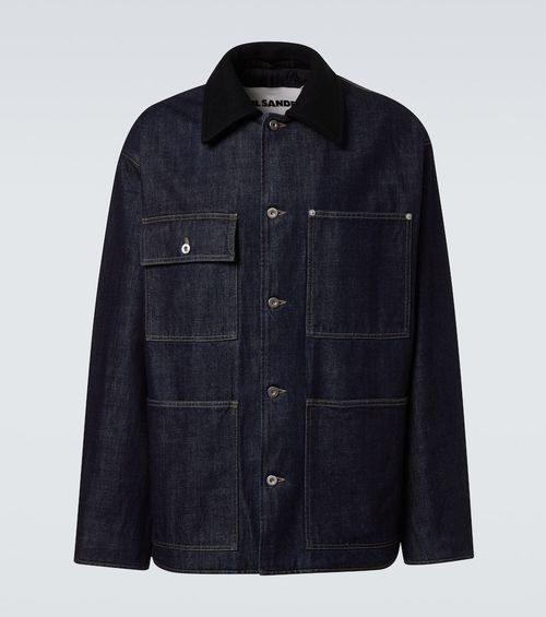 Oversized denim jacket