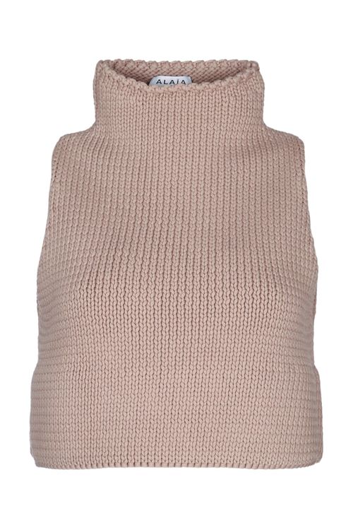 Alaia Jumper Sweater — Beige