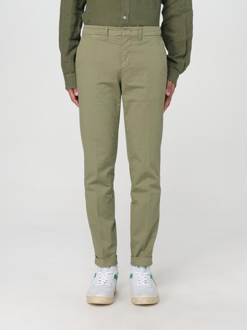 Pants Men color Military
