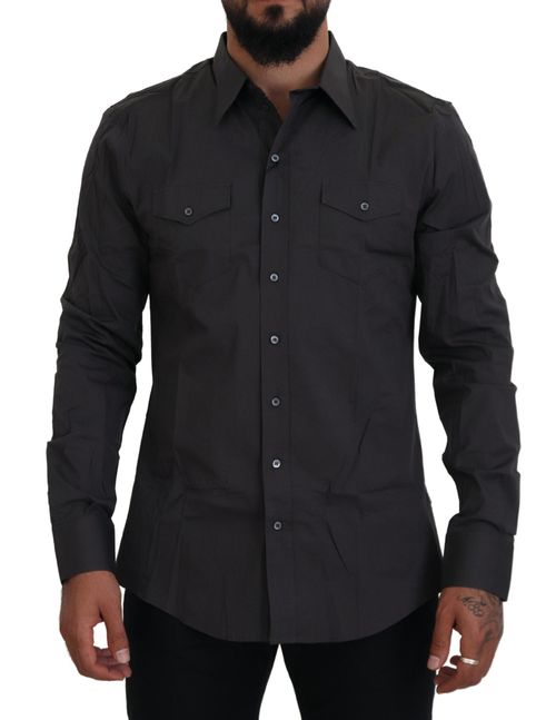 Sicilia Dress Shirt — Gray