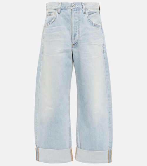 Ayla high-rise wide-leg jeans