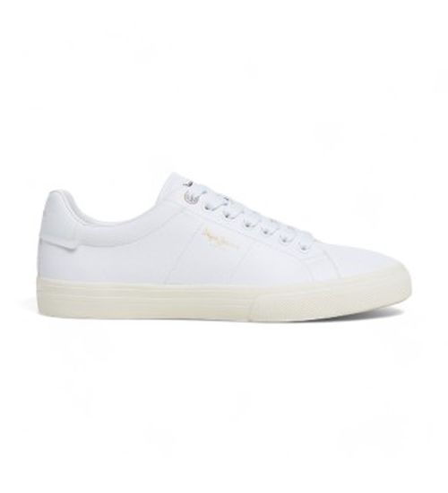Pepe Jeans for man. PMS31059 Trainers Kenton Rise white (45), Flat, Laces, Casual