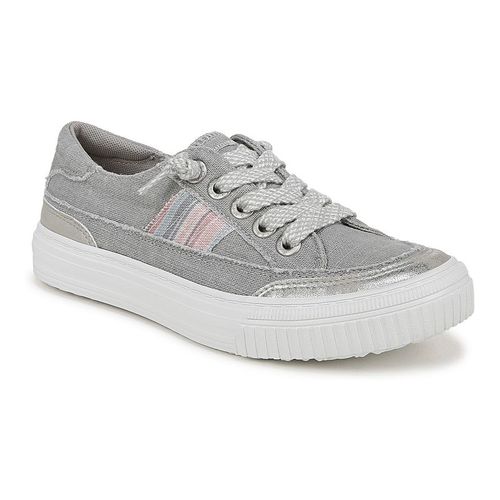 Blowfish Malibu Alex Women's Slip-on Sneakers, : , Fog Gray Linen Fabric