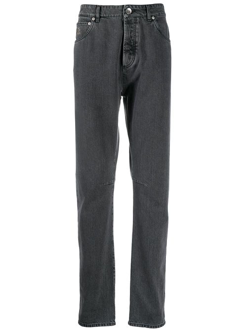 Straight-leg jeans - Grey