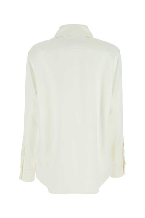 Ivory Satin Shirt