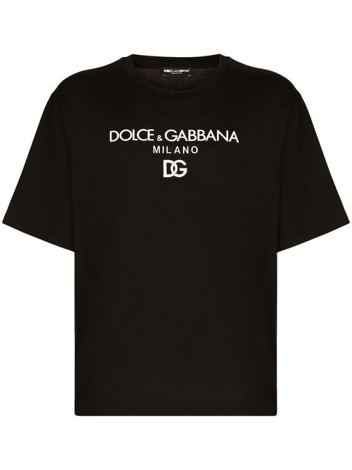 Dolce & Gabbana Cotton Crew-Neck T-Shirt