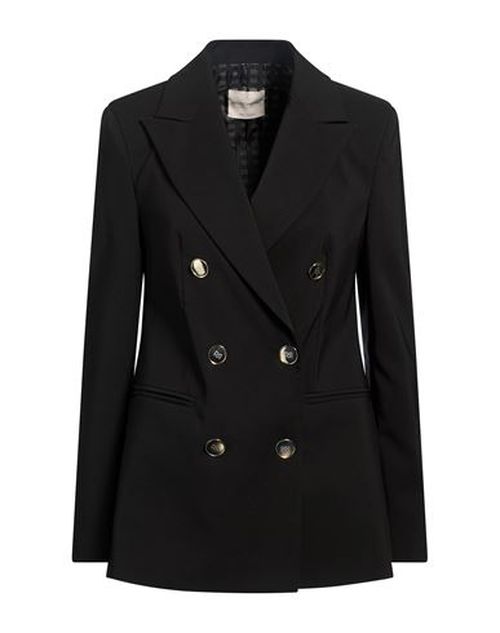 Woman Blazer Black Size S Polyester, Elastane