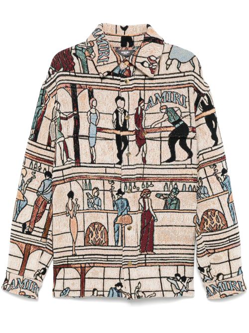 Tapestry overshirt - Neutrals