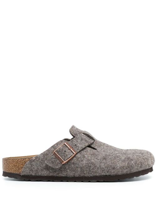 Boston felt mules - Brown