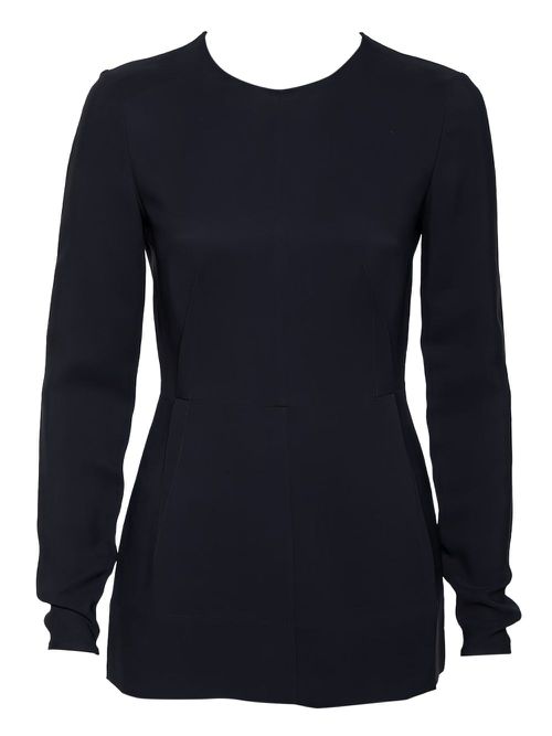 Cady jersey blouse - Blue