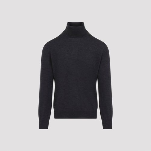Men's Wool Cashmere Turtleneck Sweater