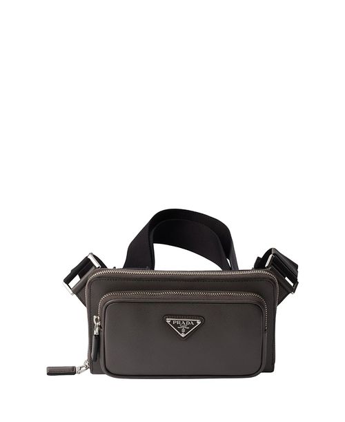 Saffiano Leather Belt Bag