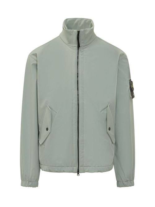 Jacket Tecnica with Zip and Patch Logo - SS26