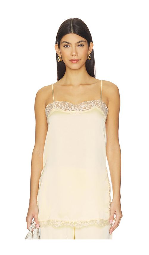 FAITHFULL THE BRAND Adnina Top in Yellow. - XS also in S, M