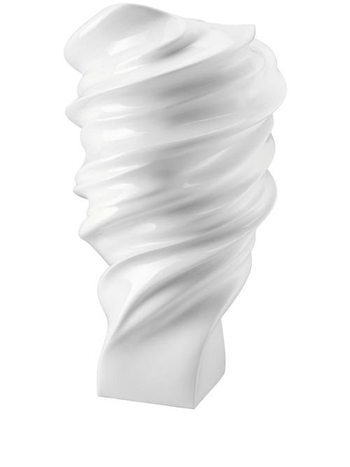 Squaal porcelain vase - WHITE