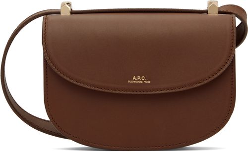 A. P.C. Brown Genève Mini Bag