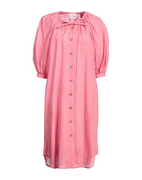 Ballantyne Woman Midi dress Pink Size 4 Linen