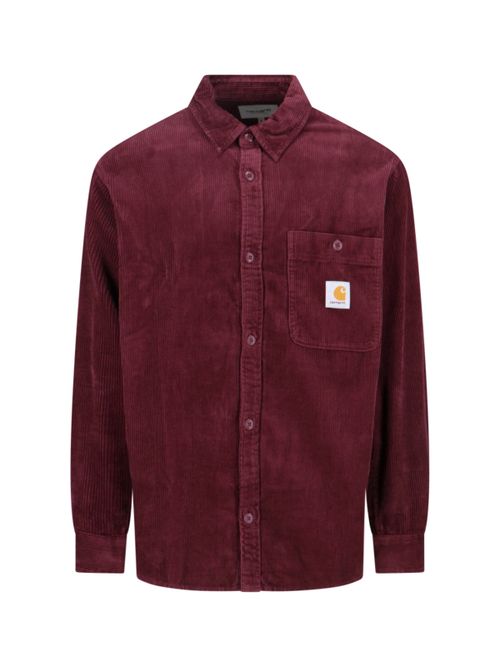 Carpenter-Style Cotton Shirt for Men