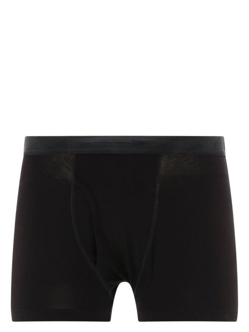 Logo patch boxer briefs - Black