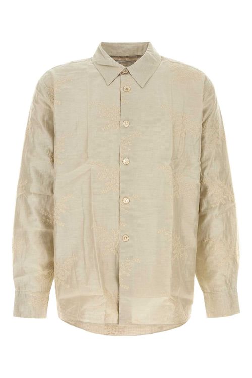 Shirt Shirt — Beige