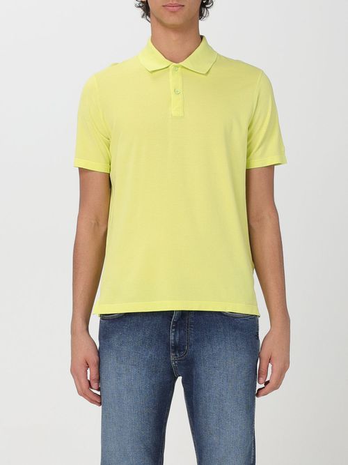 Polo Shirt Men color Yellow