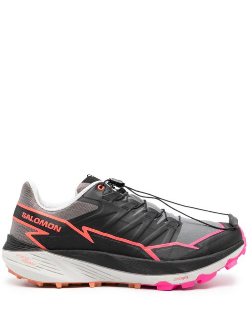 Salomon Sneakers mit Logo-Print - Schwarz