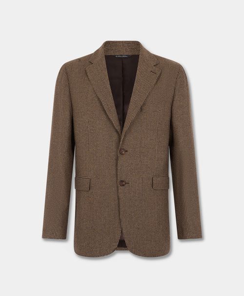 Pied De Poule Wool Blazer