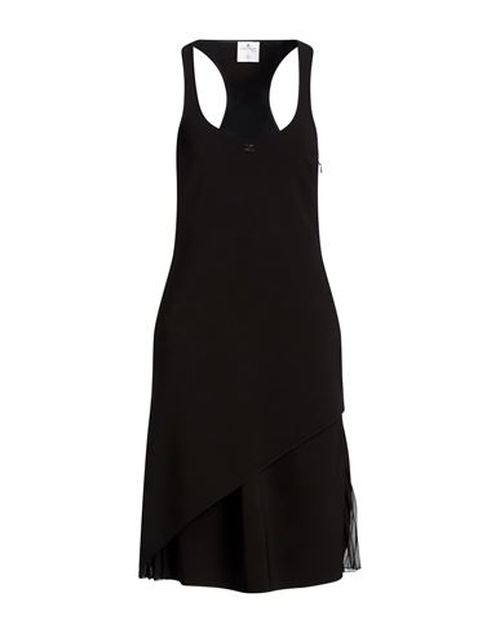 Courrèges Woman Midi dress Black Size 4 Polyester, Polyurethane
