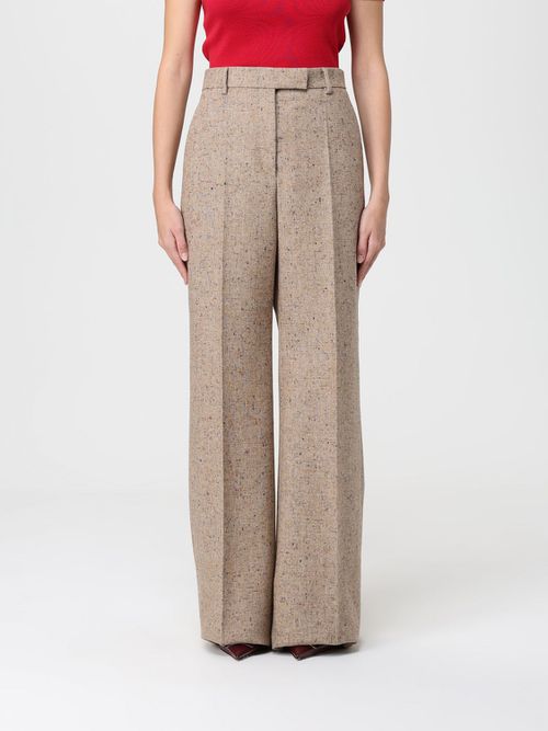 Pants Woman color Ivory