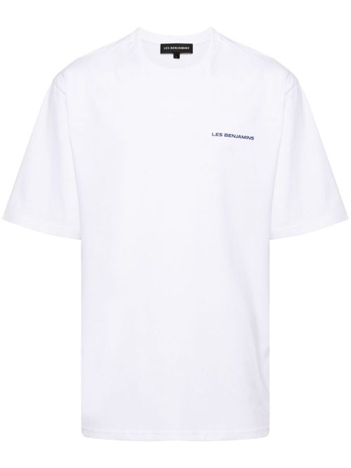 Logo-print cotton T-shirt - White