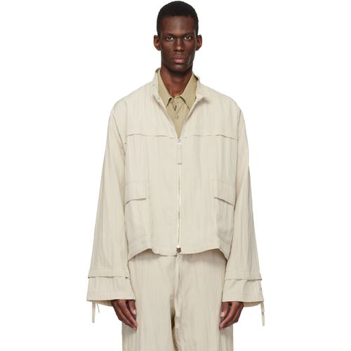 Gray Park Track Jacket