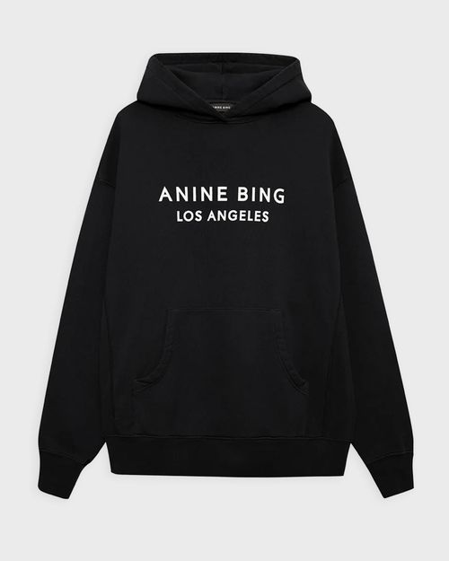 Anine Bing Sweater Alto Hoodie Black