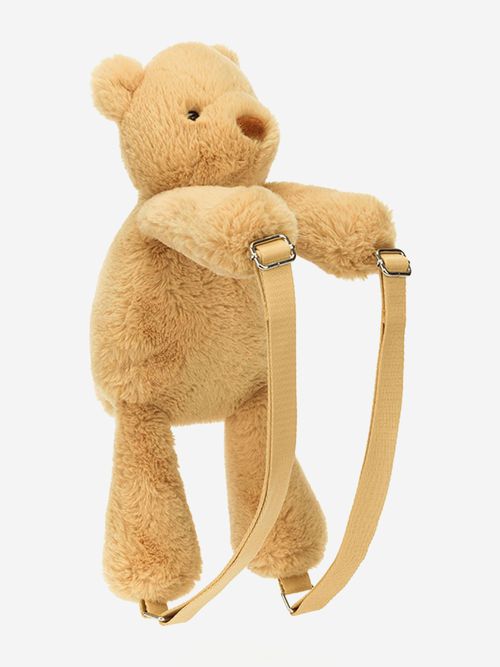 Jellycat Smudge Bear Backpack in Beige (43cm) One size