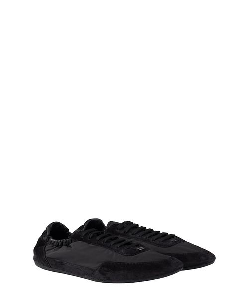 Men's Collapse Re-Nylon and Suede Elasticized Sneakers