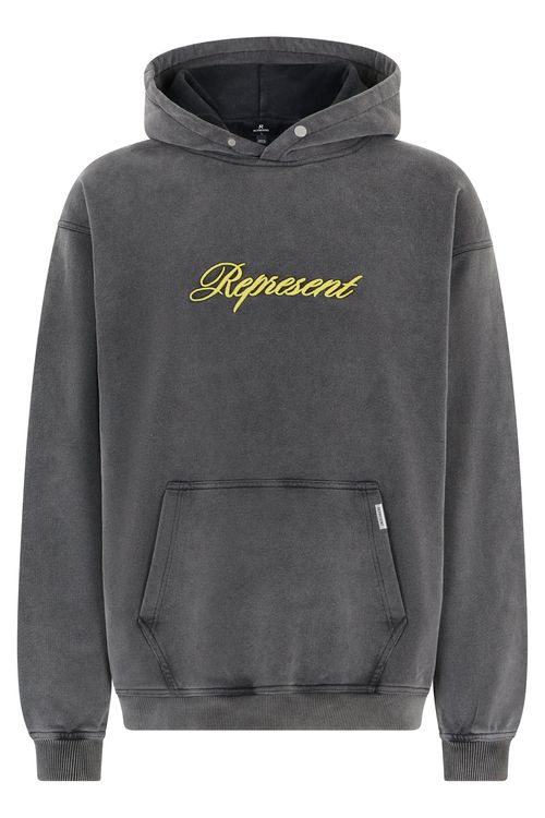 Hooded Sweatshirt with Embroidered Logo - Men's FW25
