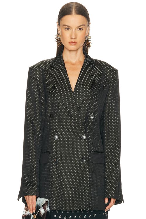 Dries Van Noten Bafya Jacket in Black