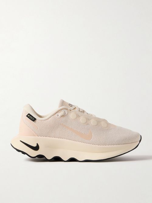 Motiva Rubber-trimmed Gore-tex Sneakers - Neutrals
