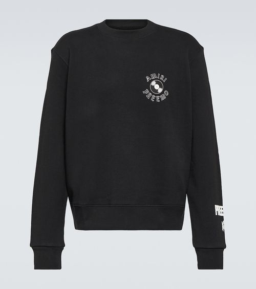 Printed cotton jersey sweatshirt